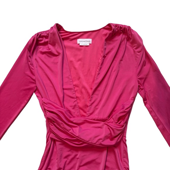 Lovers and Friends Anya Bodysuit - Hot Pink, Sz XS - Picture 9 of 14